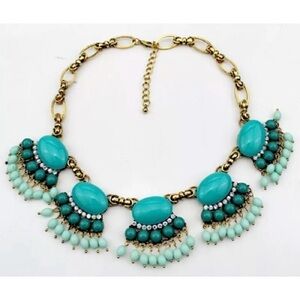 NEW BOHO BLUE FESTIVAL NECKLACE